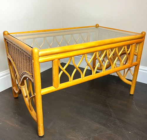 Vintage bamboo rattan - vintage,