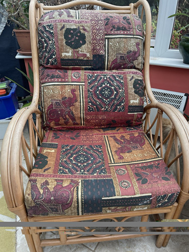 Two matching wicker - matching,