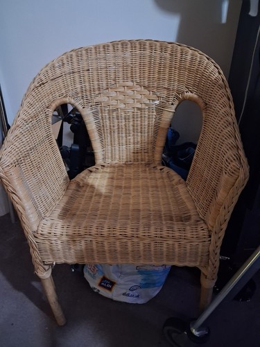 Vintage retro rattan wicker - vintage,