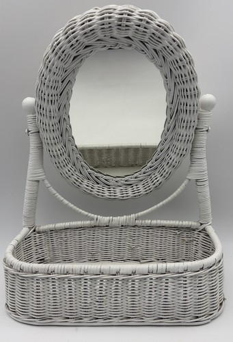 Vintage wicker rattan and wood - wicker,