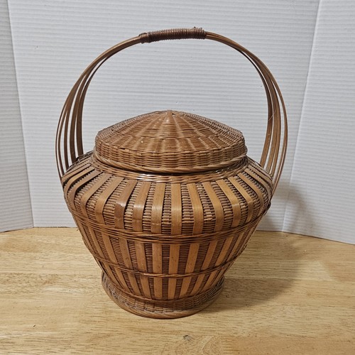 Vintage wedding basket wicker - vintage,