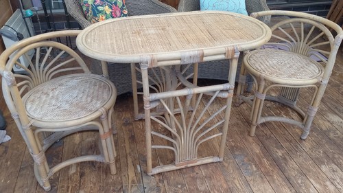 Vintage boho retro rattan - boho,