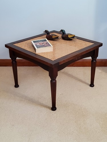 Vintage cane rattan - rattan, side