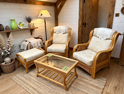 Rattan bamboo conservatory