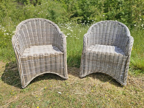 Natural rattan dining chair - natural,