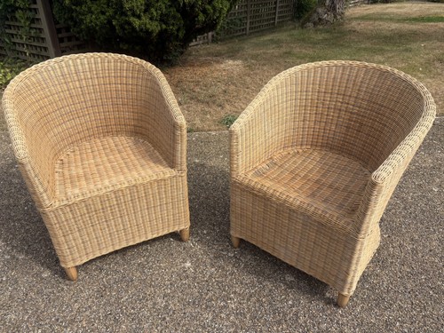 Pair gorgeous rattan - pair,