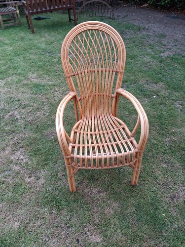 Vintage bamboo cane - vintage,