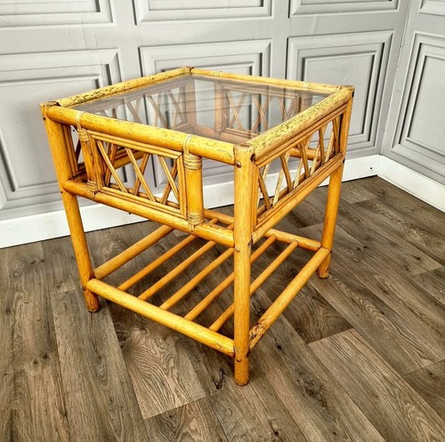 Vintage square coffee table - vintage,
