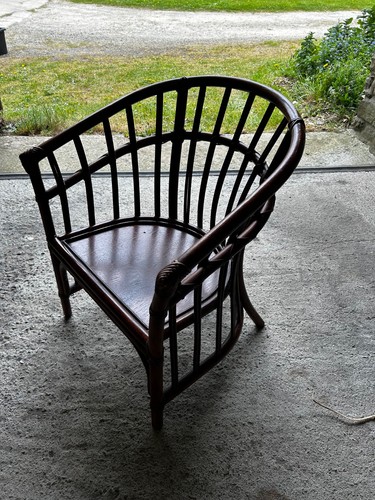 Bamboo chair - bamboo,