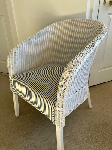 White lloyd loom - white, style