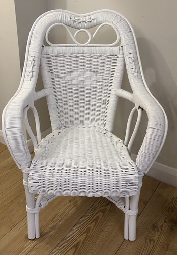 Vintage white rattan - vintage,