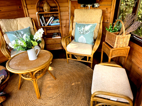 Vintage bamboo rattan - vintage,