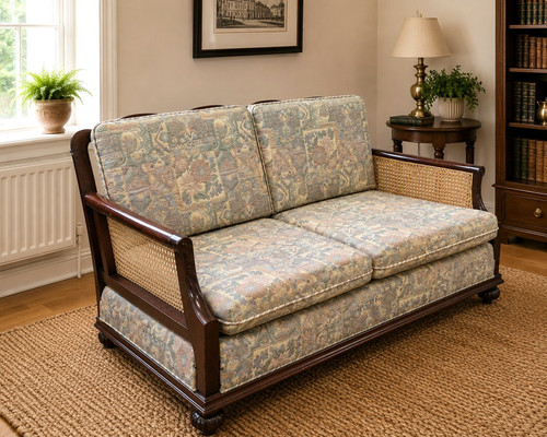 Art deco bergere cane seater - art, 2