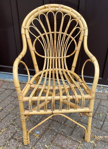 Retro rattan wicker bamboo - rattan,