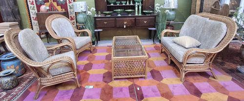 Vintage wicker conservatory - vintage,
