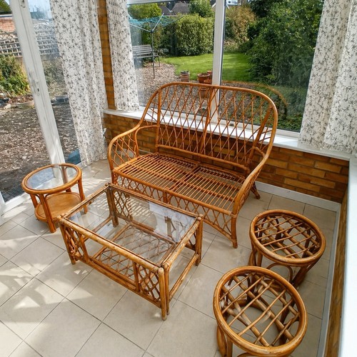 Rattan conservatory furniture - conservatory,