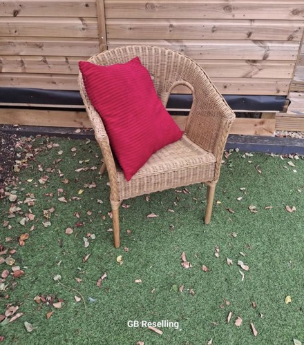 Wicker conservatory armchair - conservatory,
