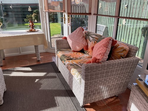 Rattan seater conservatory - rattan,