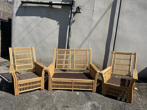 Vintage bamboo stick rattan - bamboo,
